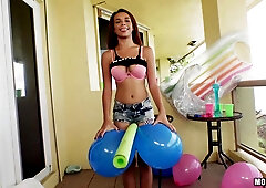 Raven Redmond - Latina Trades Hoop For Dick