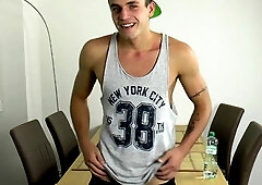 EastBoys Hairy muscle twink Will Banks shows dick