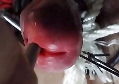 Cbt with a stainless tube, clamps on balls, and super glue