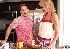 Gilf granny Desiree Eden Hard Core Humping