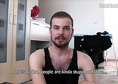 Vaguely exotic gay guy fucked in the ass in a POV vid