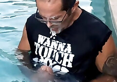 Jism in the pool