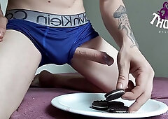 Providing you milk and cookies for breakfast