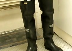 nlboots - bitk, smokin', rubber waders, jeans