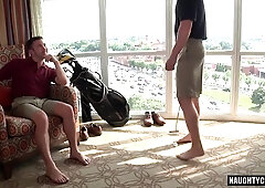 Money-shot hook-up with Hefty Cock: Hot oral sex with a hung dude & a hot cumshot