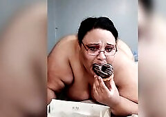 Eating donuts in couch