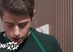 Sam Ledger Wants Something Hot And Creamy And Barista Joey Mills Gives Him His Shot