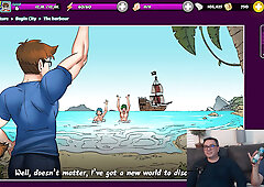 Funny commentary, jokey, parody