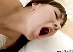 Super Hawt Large Natural Consummate Breasts Teen Gets Cunt Pumped & Butt Screwed Hard