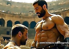 Gladiators Fuck And Suck Preview - ManyAMan