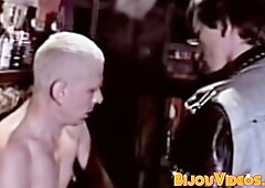 Young man [censored] to obey his master in classic video