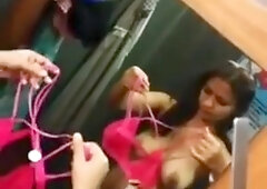 Indian Dress Change Trial Room Clip