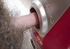 The vacuum cleaner crevice and money-shot inwards