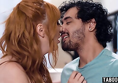 cougar stepmom gives unforgettable lesson