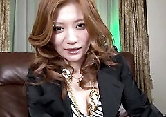 Those 2 individuals are adept at attending to her private area and her visage.