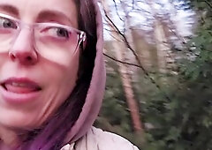 Private Side-of-the-road Pee at Sunset