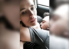 Preparing to say goodbye to every other for awhile, I eagerly drain Buttons titties of milk, suckling at her teats until this babe is dry