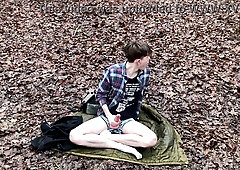 Extraordinary! Finest Nubile Jacks His Humungous Manstick Outdoors /Uncut / Flawless Man-Meat Size / Marvelous /Fit