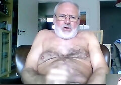 silver daddy lars jerking off 2