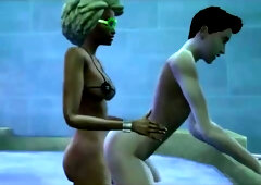 Jacuzzi by Elliotyip male x futa