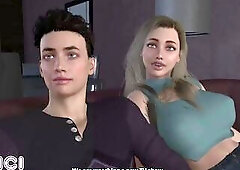 I eat the biggest booty of the mother I'd like to fuck who lives with my girlfriend whilst that babe's at home - CG Anime - OCICI