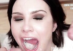 Precious moments when this amateur bukkake doll gets busy with greater amount than 28 partners, swallowing every of their cumshots in the sloppiest an