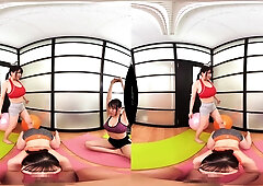 Big Tits Late at Night at the Gym - Big Tit Japanese Titfucking and Hardcore Sex