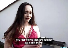 Public Agent - HOLY BREASTS I wasn't awaiting her to disclose these bad lads