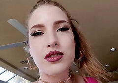 Blonde Myra Moans Roughly Pounds Boyfriend in Hardcore Fuck Before Heading to Work
