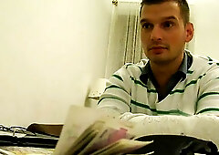 Phat booty dude getting boinked from behind