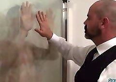 Big dick bear anal sex with cumshot