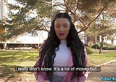 Tremendous Tits, Amazing Ass: Outdoor Pickup Sex with Hot Brunette Sexy Nala