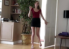 Perfect footjob teen