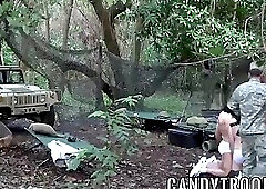 Military newbies fucked during survival training