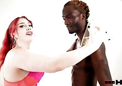 Mr. Blvck Rose Gets An Intensive And Filthy Rimjob From Arietta Adams!