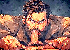 Housemate dared to give a blowjob in an audio story