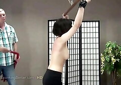 Yasmeena bareback whip. Yasmeena's back is crazy for whipping.