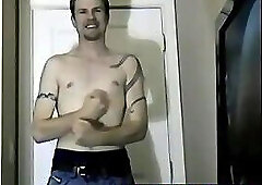 Handsome Straight Dude and his hard cock- RoughTrashyMen