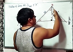 Chinese student Azaghal gets taught the ropes with internal ejaculation during class