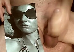 Gay cum facial, fag, tributes