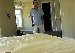 GF Revenge - Girl Surprises her BF with a Threesome