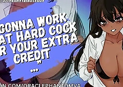 [F4M] Cumming Your Professor for "Extracurricular Activites" -- ASMR AUDIO ROLEPLAY