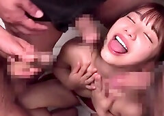 Threesome Asian Blowjob