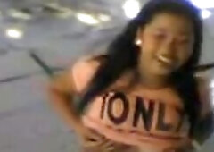 A sexy Indonesian babe teases and strips, showing off her amazing body and leaving nothing to the imagination in this amateur Asian solo performance.