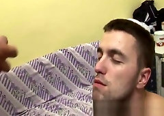 Gay couple fuck their ass and enjoy each other cums