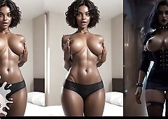 MOST GOOD JOI WITH HAWT BLACK, MULATTO AND DARKSOME SKIN BEAUTIES!! (EBONY BEAUTIES ANIMATION COMPILATION) - ASMR/JOI