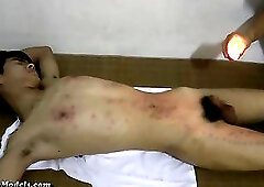 Slim Guy BDSM and Cum