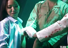 Slender Asian Dancer Dicked Down At The Club