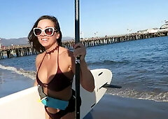 My First Trip to Santa Barbara, getting Donuts, and Working Out