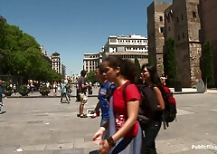 Penthouse Pet Franceska Jaimes is Publicly Caned and Fucked